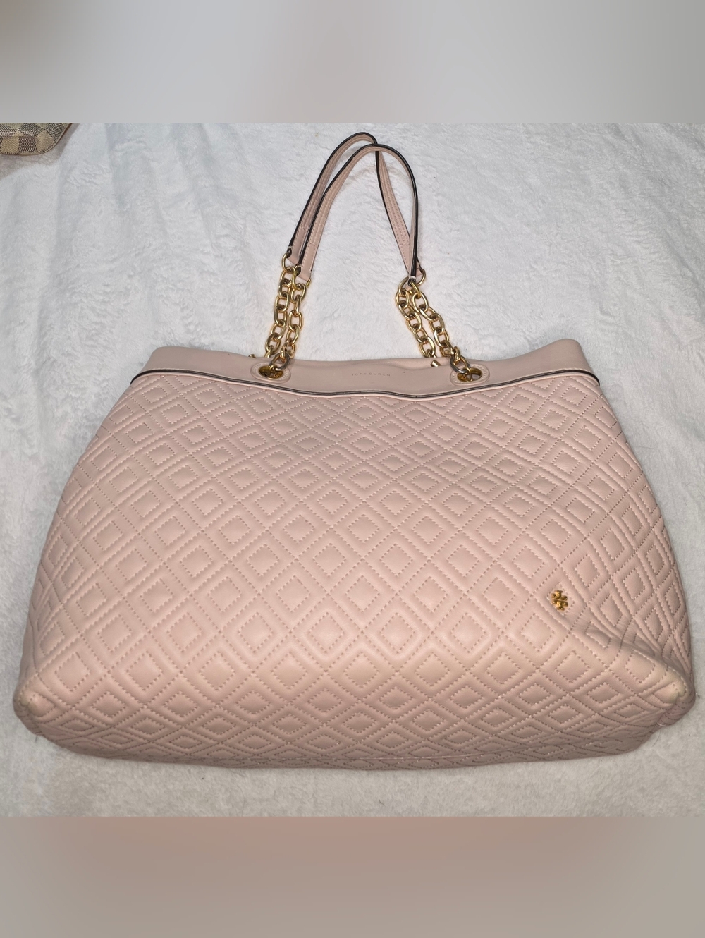 Tory Burch Quilted Fleming Tote